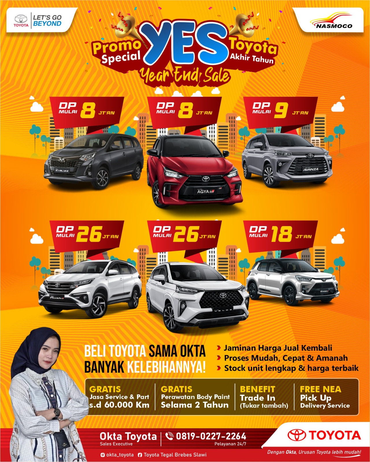 Harga  Tegal OTR & KREDIT TOYOTA TEGAL 