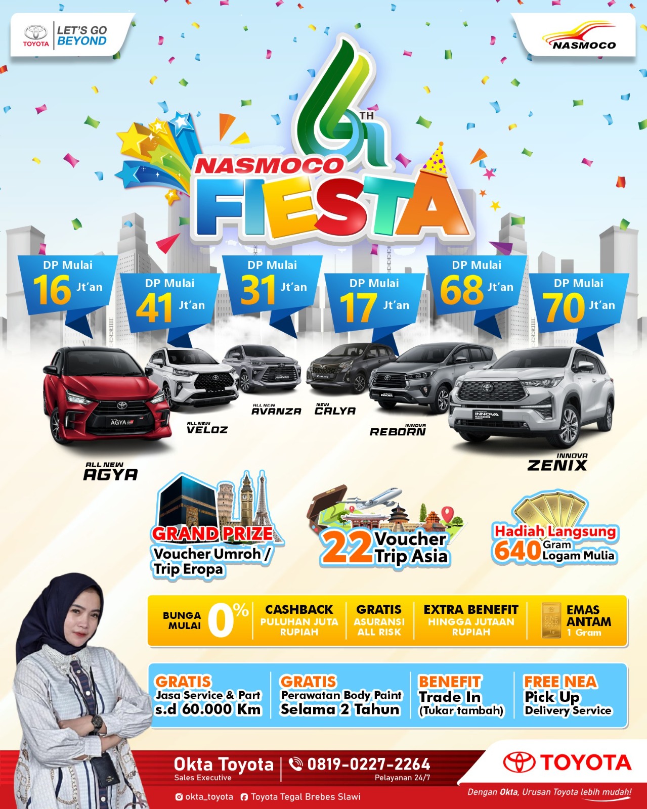 INFO PROMO MOBIL TOYOTA SPECIAL TAHUN 2025 DAPATKAN EMAS ANTAM & UNDIAN UMROH & EROPA ❤️